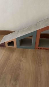 Furry Good Time 4-in-1 Cat Scratcher ที่ลับเล็บแมว 4 ชิ้น