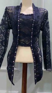 Kebaya kutubaru mutiara/kutubaru modern/kebaya tunangan /kebaya wisuda