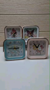 Jam Meja Weker Beker Alarm Kuromi Melody Cinnamoroll