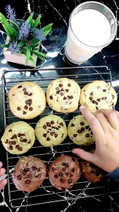 Homemade Soft Cookies Tanpa Tepung Ganum / Gluten Free