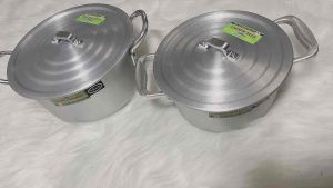 [HCM]BỘ 3 nồi nhôm KIM HẰNG có loại sài được bếp từ size nhỏ 16cm + 18cm + 20cm chính hãng bảo hành tại KIM HẰNG