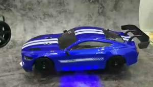 Xe đua điều khiển từ xa RC Drift Porchee Musstangg 1/16 Pro Plus có servo điều tốc đèn led đèn gầm full chức năng điềuk