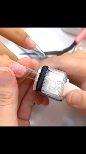 Kềm bấm móng tay / kềm cắt móng giả loại lớn có nắp chụp không bị văng móng