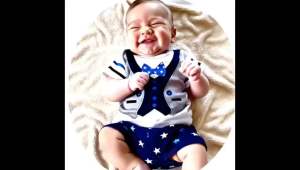 Setelan Baju Anak Bayi Laki Usia 0  Sampai 12 Bulan 1 set Baby Cowo Keren Lucu Kekinian Motif Rompi