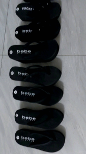 [HCM] DÉP XỐP KẸP BEBE NỮ CAO 5 cm 7 cm quai nhung bản nhỏ siêu êm