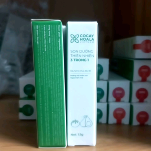 [CHÍNH HÃNG] Son Dưỡng Môi Thiên Nhiên 3 Trong 1 Cỏ Cây Hoa Lá – Dưỡng Mịn – Ngừa Thâm – Có Thành Phần Hữu Cơ – 1.5g