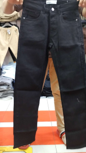 Ready stock mom fit straight cut jens kain gatha strchable good quality hot products
