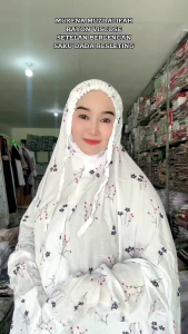 Mukenah Muzdalifah Setelan Berlengan + Free Tas