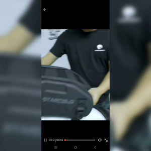 Star Field Knight Tank Bag Tail Riding Motorcycle Rear Seat Bag