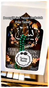 10 Set Doorgift Yassin Tasbih Dan Gula-gula Yassin Set Murah Doorgift Yassin Buku Yassin Doorgift Kahwin