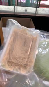 โรตีสายไหมชูดพร้อมทานสายไหม 1 กล่องแป้ง 1 แป็ก นำ้หนักรวม 500 กรัม