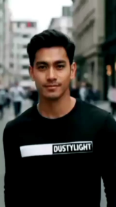 Kaos Distro Premium Uniseks Lengan Panjang Cotton Combed 24s Premium Dewasa Pria Dan Wanita Dustylight