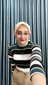 Bica Knit Inner Sweater Rajut Wanita knit Stripe - Baju Rajut Wanita Press Body