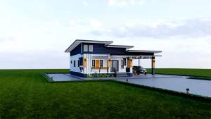 แบบบ้านโมเดิร์น 1 ชั้น