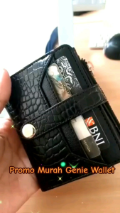 Genie Walet / Dompet Wanita / Tas Wanita Mini / Dompet Lipat Wanita / Dompet Kartu