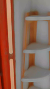 Rak Sudut Ruangan / Rak Siku Tinggi 150cm Rak Bunga / Buku Dekorasi Sudut / Pojok Ruang Tamu Ruang Keluarga etc