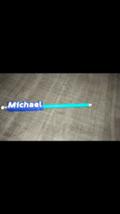 personalized pencil topper