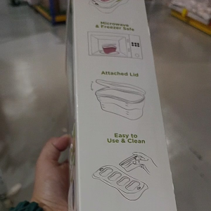 Autumnz Easy Breastmilk & Baby Food Storage Cups (4oz) - White