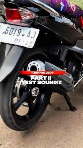 Knalpot COPY Tzm project Mio sporty Mio j Mio smaile Mio gear Mio z Mio m3 Mio gt Mio soul Mio soul karbu Fino 125 X ride All series yamaha