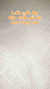 Combo 10 Met cước rọ thưa rào gà vịt rào cua...Khổ 15m và khổ 12m