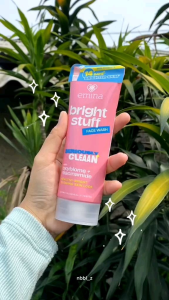 Emina Bright Stuff Face Wash 50ml 100ml | Sabun Muka Cerah Glowing Anti Kusam