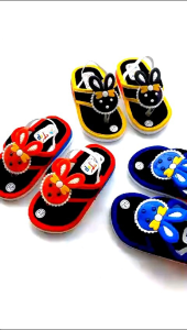 Arkn Sandal anak Baby tali belakang Motip rabbit terbaru2024