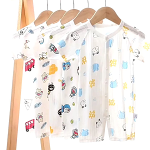 JUDYSTORE Baju Terusan Kanak Children Baby Romper Casual Short Sleeve Outfit Infant Bodysuit Jumpsuit 新生婴儿连体衣纯棉薄款短袖哈衣爬服