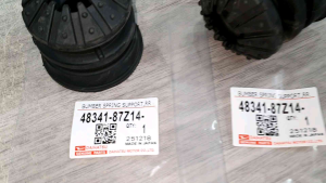 2 IN 1 SET - REAR SPRING BUMPER (48341-87Z14 /48341-BZ020) PERODUA MYVI / VIVA / MYVI LAGI BEST