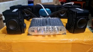 ST-838 [20W*2+40W] Amply mini 2.1 Bluetooth khuyếch đại âm thanh 12V Diy -