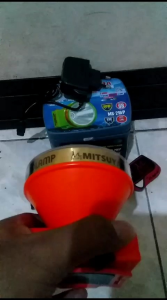 Senter Kepala Selam Diving Mitsuyama 80 Watt MS-170 K 170P Cahaya Putih Kuning Super Terang