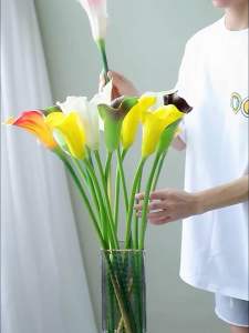 Hoa rum (Trắng) hoa nhân tạo trang trí nhà cửa sang trọng bền đẹp hoa cưới (hoa giả)