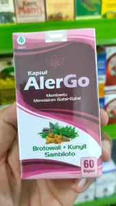 Alergo Kapsul Bersih Darah Herbal Obat Gatal Eksim Jerawat