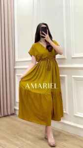Daster Dress Kekinian Kimono Serut Homeware Bumil Busui Friendly