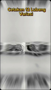 LEO - CETAKAN KUE 12 motif CUBIT 12 LUBANG VARIASI PAN CAKE SERIES loyang kue