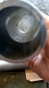 Pipa Besi Seamless OD 55mm ID 46mm Tebal 4.5mm Panjang 10cm sampai 100cm