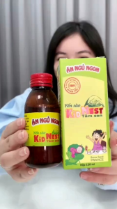 SIRO YẾN SÀO KID NEST TÂM SEN 120ML GIÚP BÉ ĂN NGON NGỦ TỐT HIỆU QUẢ