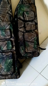 Tas senapan Saku 3 Pompa GX UK 120cmx33cm Busa tebal waterproof premium