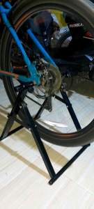 STANDAR PADDOCK SEPEDA BISA DI NAIKI DAN DI GOES UNIVERSAL SEPEDA Outdoor