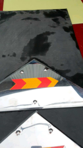 Chắn bùn che đèn hậu gắn inox bản 50cm x70cm cho 3t5 4t5 tấn 6 tấn