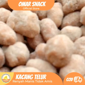 Kacang Telur 1kg Renyah Gurih: Makanan Ringan Sehat & Nikmat
