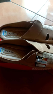 Sepatu Sandal Wedges Kickers Bahan Sintetis Premium Alas Empuk