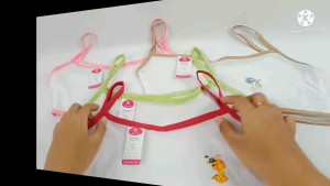 3 Pcs Miniset Anak Perempuan Tali Kecil Motif Kartun