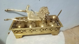 Pajangan tepak sirih melayu lengkap dengan kacip full set bahan kuningan lama Peralatan Tradisional Brass - Lazada