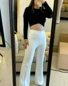 celana wanita termurah cutbray wanita kulot panjang cutbray scuba