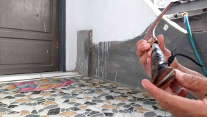 Pisau Rumput Istimewa Variasi Garis P.TTL 35cm