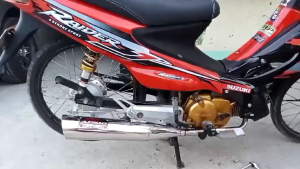 Suzuki Raider J 110 Chicken Pipe Pure Stainless