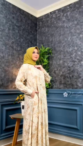 Home Dress Rayon Premium By Nazkya