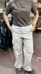 Lily Cargo Celana Wanita Highwaist Korean Style - Celana Cargo Highwaist Loose Pants Kasual Premium Panjang Serut