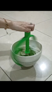 Keranjang Pengering Sayuran Buah dan Salah Sistem Putar Baskom Cuci Sayur