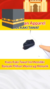Sepatu Tawaf Pelindung Kaki Sai Perlengkapan Haji dan Umroh